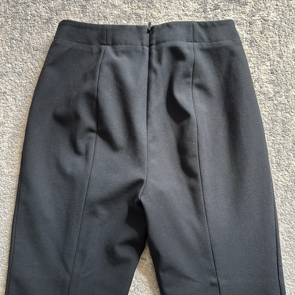 Tibi Black Slit Ankle Skinny Pants Size 2 - Picture 7 of 9